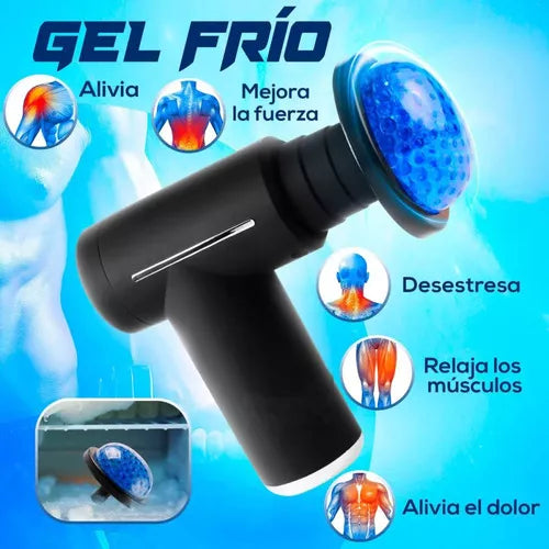 Pistola Masajeadora de Frio y Calor